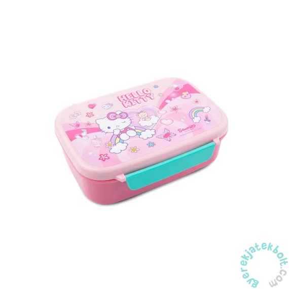 Coolpack - Foodyx műanyag uzsonnás doboz evőeszközökkel - Hello Kitty - Pink (20141PTR)