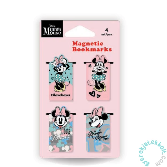 Coolpack - Disney - Minnie Mouse mágneses könyvjelző - 4 db-os (16470PTR)