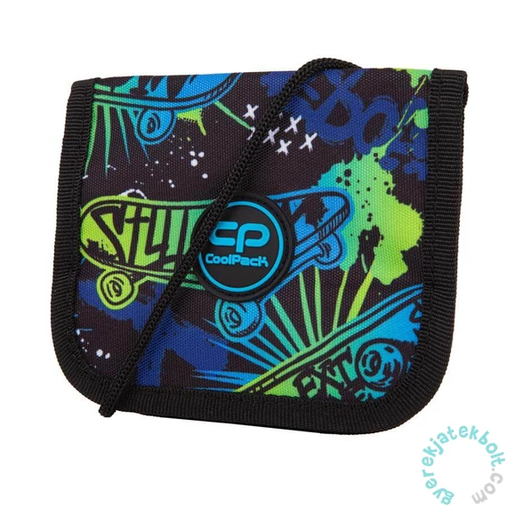 Coolpack - Nill pénztárca - Skate Night (F134930)