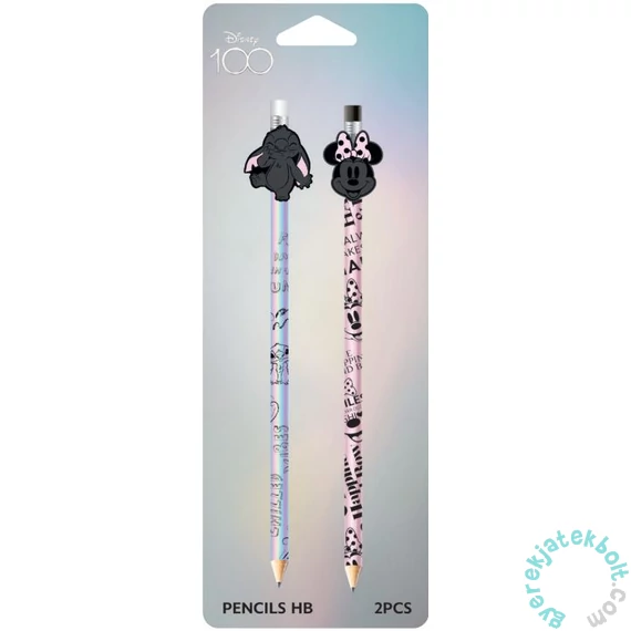 Coolpack - Opal Collection - Disney - Stitch és Minnie Mouse grafitceruza radírral - 2 db-os