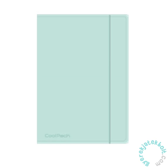 Coolpack - Pastel gumis mappa A/4 - Powder Mint