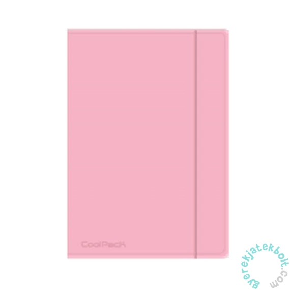 Coolpack - Pastel gumis mappa A/4 - Powder Pink