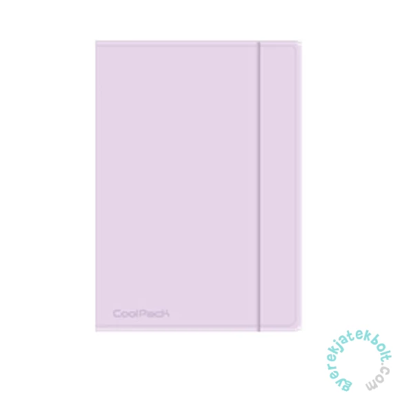 Coolpack - Pastel gumis mappa A/4 - Powder Purple