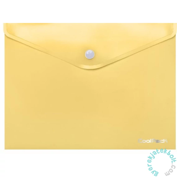 Coolpack - Colorino Pastel patentos irattartó mappa A/4 - Yellow