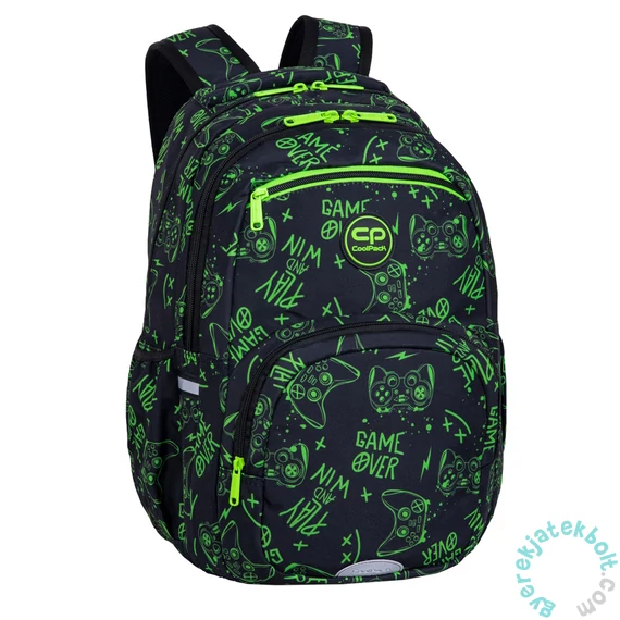 Coolpack - Pick Game Night iskolatáska, hátizsák - 2 rekeszes (F099711)