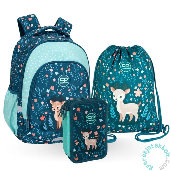 Coolpack - Prime Pro iskolatáska szett - Deer - felszerelt 3 emeletes tolltartóval (F162962-1-szett)