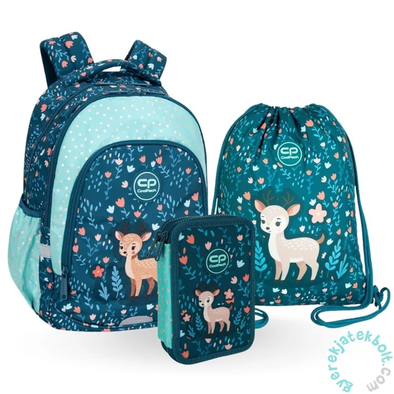 Coolpack - Prime Pro iskolatáska szett - Deer - felszerelt emeletes tolltartóval (F162962-2-szett)