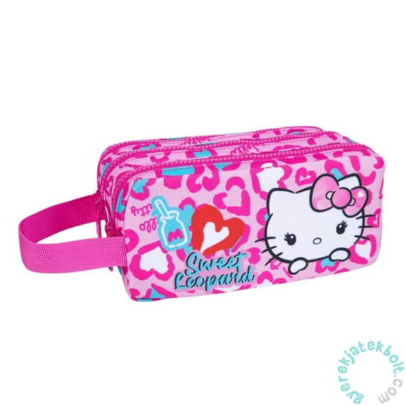 Coolpack - Primus 3 emeletes tolltartó - Hello Kitty - Sweet Leopard (F060035)