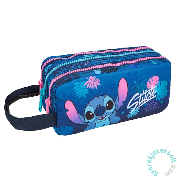 Coolpack - Primus 3 rekeszes tolltartó - Disney Fashion - Stitch - Blue (F060780L)