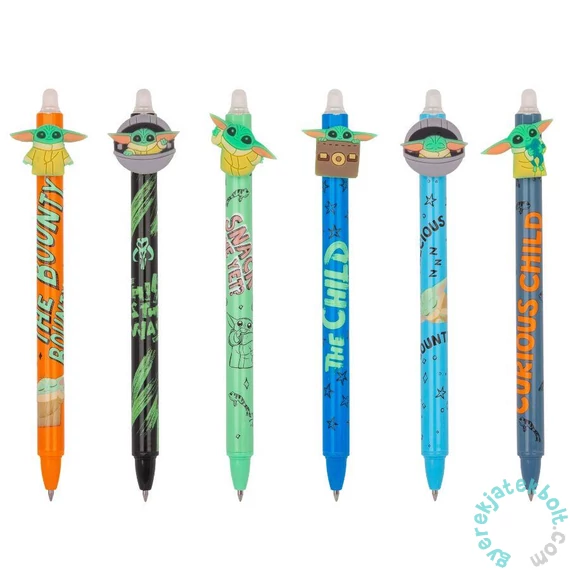 Coolpack - Radírozható golyóstoll - Disney - Baby Yoda - többféle (66055PTR)