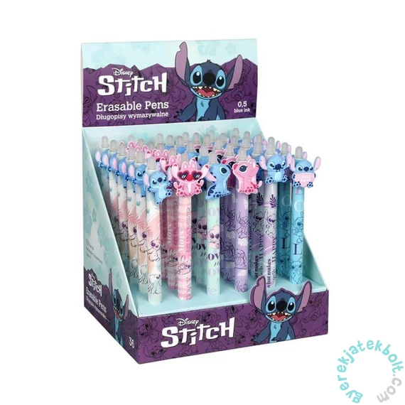 Coolpack - Radírozható golyóstoll - Disney Fashion - Stitch - többféle (78294PTR)