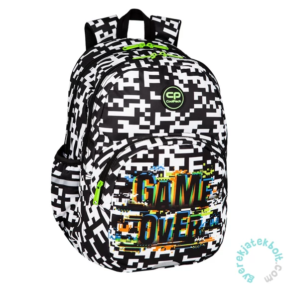 Coolpack - Rider hátizsák, iskolatáska - 2 rekeszes - Game Over (F059679)