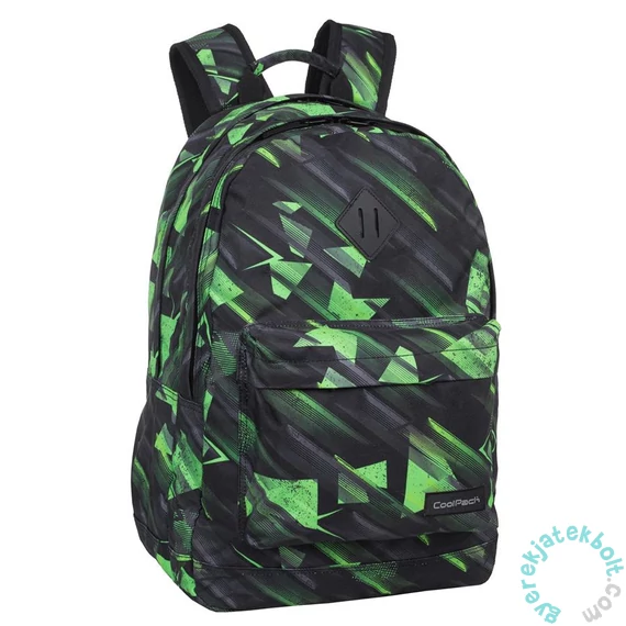 Coolpack - Scout hátizsák, iskolatáska - 2 rekeszes - Green Mirror (F096920)