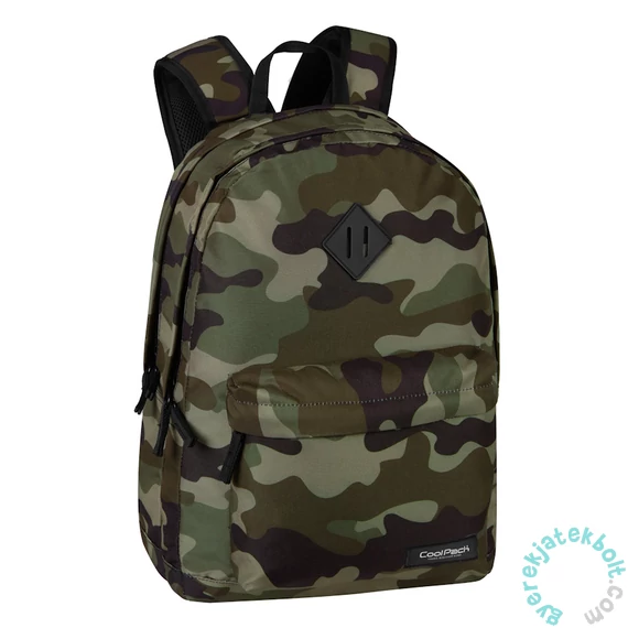 Coolpack - Scout hátizsák, iskolatáska - 2 rekeszes - Soldier