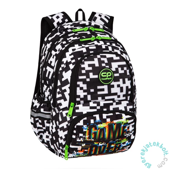 Coolpack - Spiner Termic iskolatáska, hátizsák thermo zsebbel - 3 rekeszes - Game Over