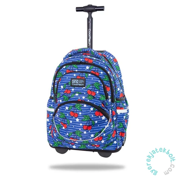 Coolpack - Starr gurulós iskolatáska, hátizsák - 2 rekeszes - Cherrries (C35238)