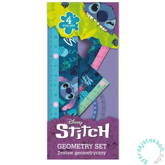 Coolpack - Stitch 4 db-os vonalzó szett (70151PTR)