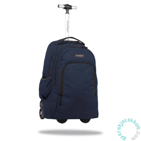 Coolpack - Summit Snow gurulós iskolatáska, hátizsák - 2 rekeszes - Dark Blue (E85024)