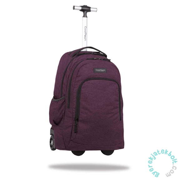 Coolpack - Summit Snow gurulós iskolatáska, hátizsák - 2 rekeszes - Plum (E85025)