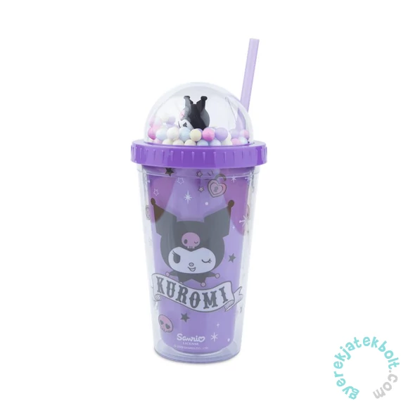 Coolpack - Szívószálas műanyag pohár 450 ml - Kuromi (14058PTR)