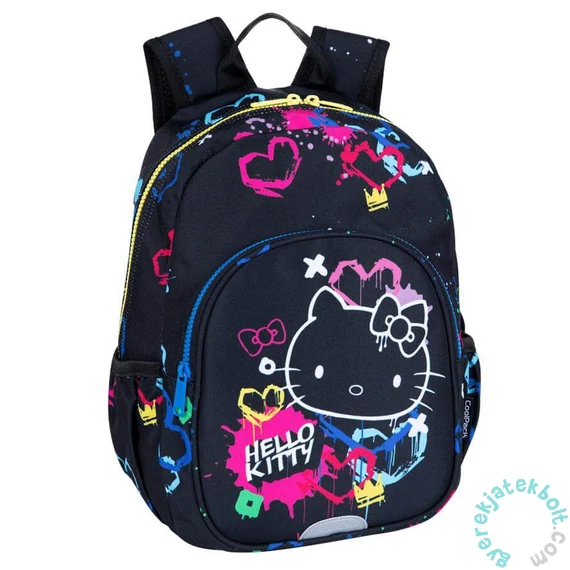 Coolpack - Toby ovis hátizsák - 1 rekeszes - Hello Kitty - Black Neon (F023034)