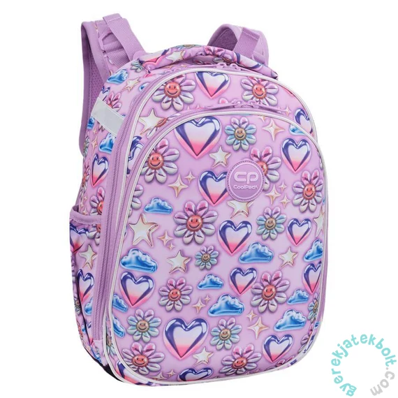 Coolpack - Turtle ergonomikus iskolatáska, hátizsák - 2 rekeszes - Balloons (F015970)
