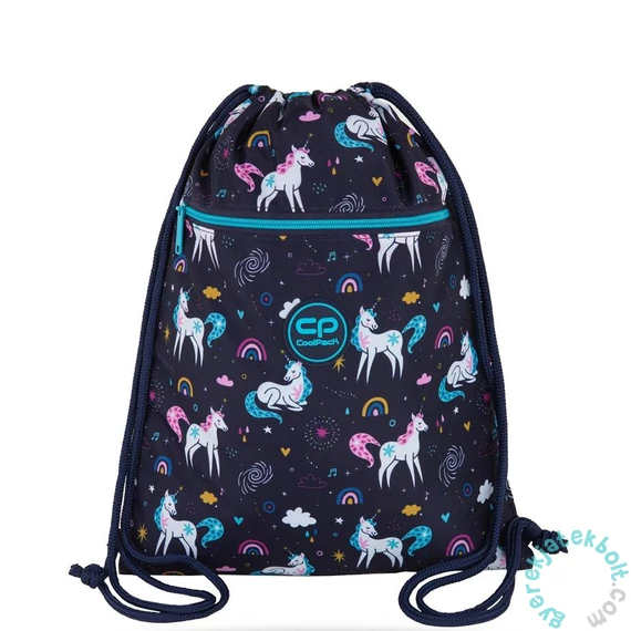 Coolpack - Vert zsinóros hátizsák, tornazsák - Mrs Unicorn (F070935)