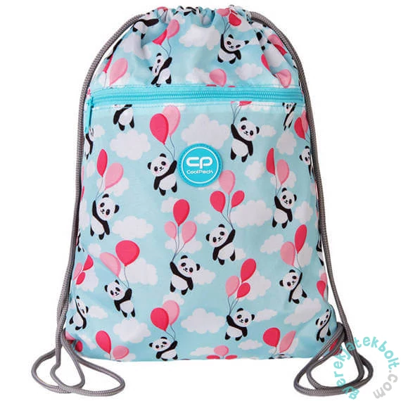 Coolpack - Vert zsinóros hátizsák, tornazsák - Panda Ballons (E70548)