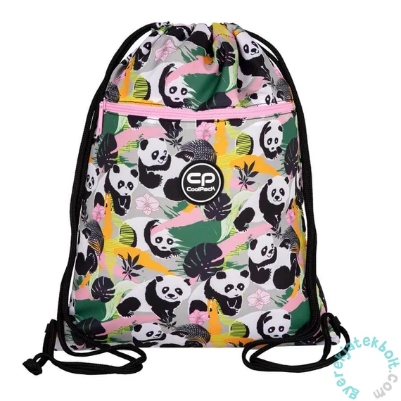 Coolpack - Vert zsinóros hátizsák, tornazsák - Panda Gang (F070829)