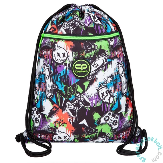 Coolpack - Vert zsinóros hátizsák, tornazsák - Peek a Boo (F070675)
