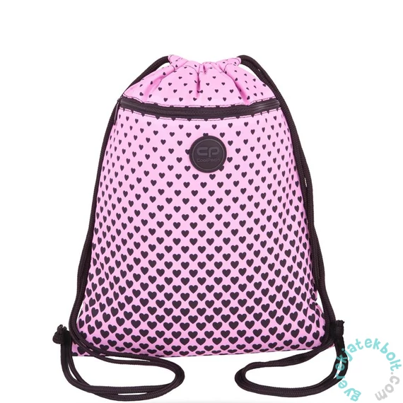 Coolpack - Vert zsinóros hátizsák, tornazsák - Pink Marshmallow (F070893)