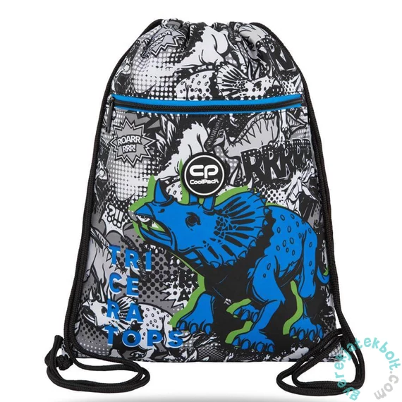 Coolpack - Vert zsinóros hátizsák, tornazsák - T-Rex (F070853)