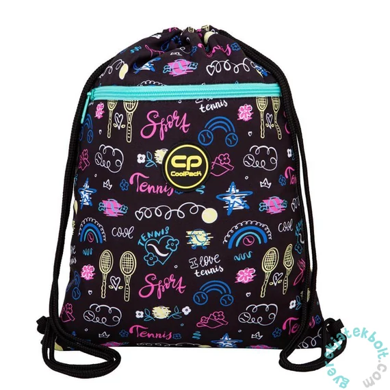 Coolpack - Vert zsinóros hátizsák, tornazsák - Tennis Star (F070691)