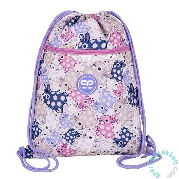Coolpack - Vert zsinóros hátizsák, tornazsák - White Bunny (F070833)