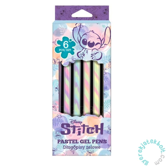Coolpack - Zselés toll 6 db-os - Disney Fashion - Stitch (92016PTR)