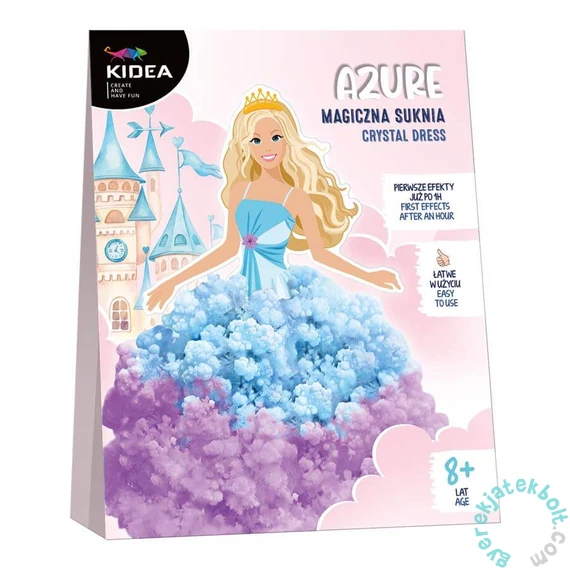 Kidea Varázslatos kristályruha készítő szett - Azure (MSKAKA)