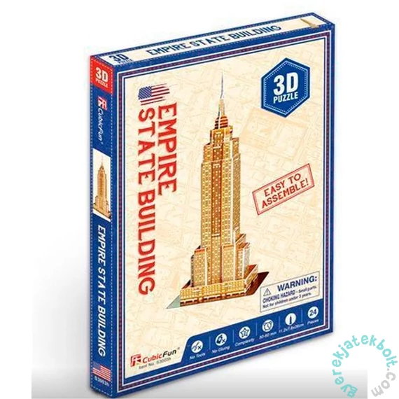 CubicFun S3003 - Mini Empire State Building - 24 db-os 3D puzzle
