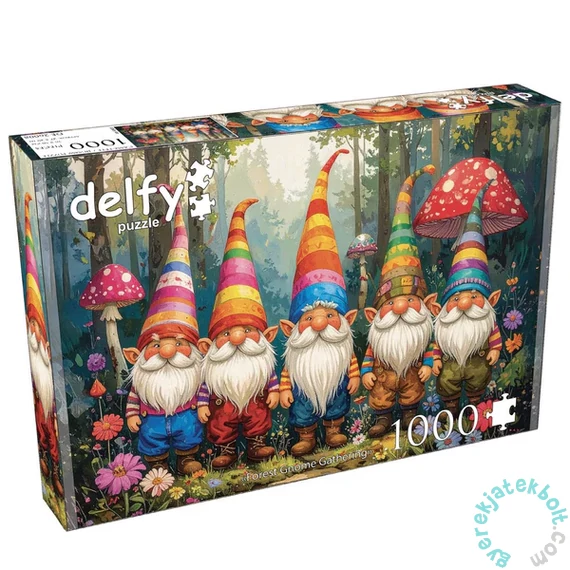 Delfy 1000 db-os puzzle - Forest Gnome Gathering (DE-26008)