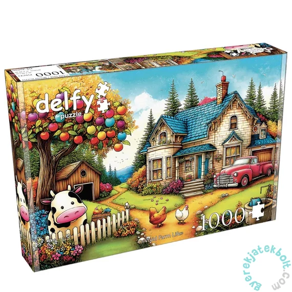 Delfy 1000 db-os puzzle - Vivid Farm Life (DE-26026)
