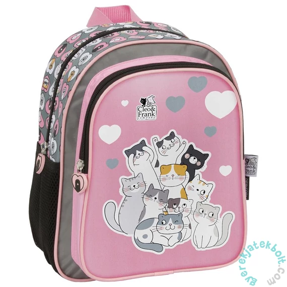 Derform - Cleo és Frank cicás ovis hátizsák - Friends (PL11CF39)