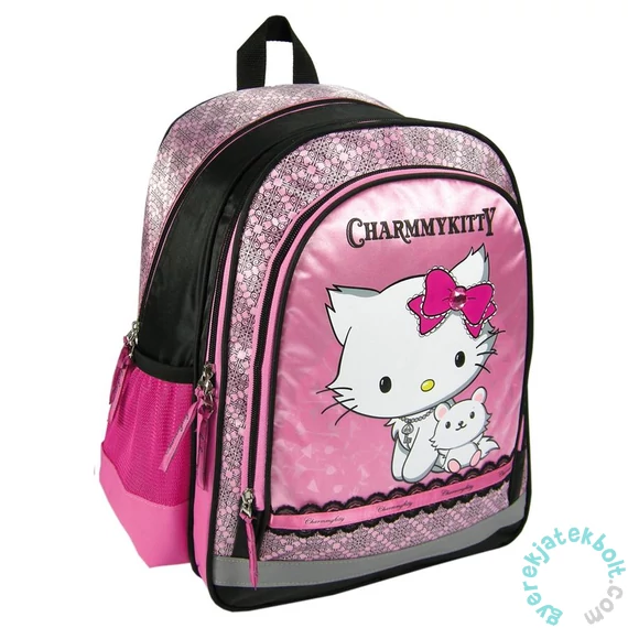 Hello Kitty - CharmmyKitty iskolatáska, hátizsák (PL15K-KW)