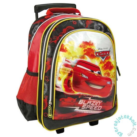 Verdák gurulós iskolatáska, hátizsák - Blazin' Speed (PL15KCA32)