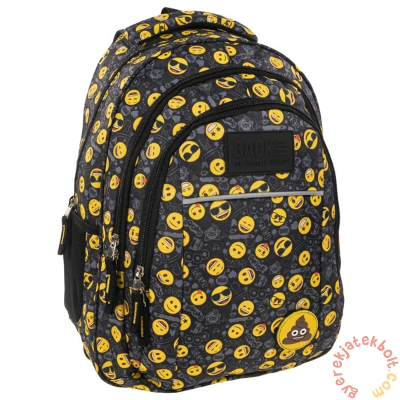 BackUp Emoji iskolatáska, hátizsák (PLB1HEM56)