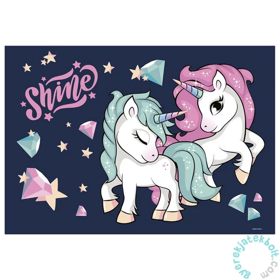 Unikornis asztali könyöklő - Shine