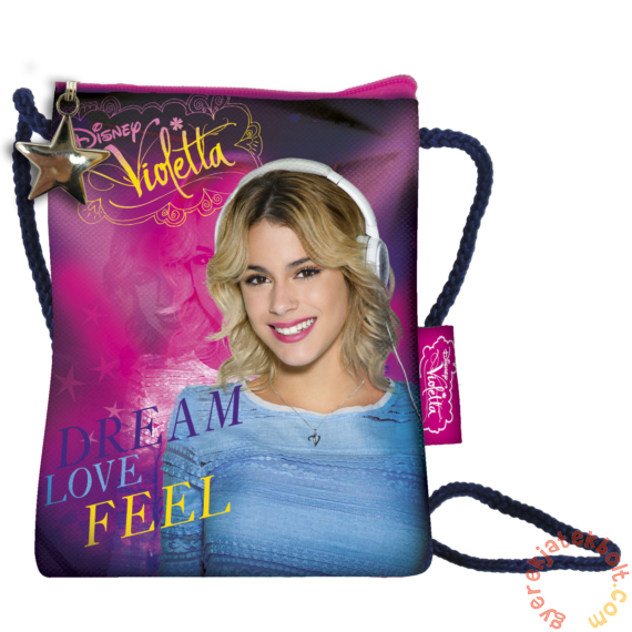 Violetta nyakba akasztható pénztárca - mobiltartó - Dream, Love, Feel (SSVI21) 