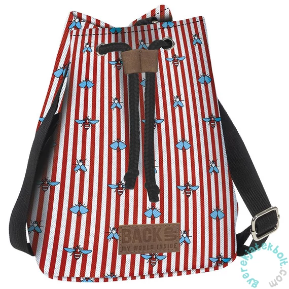 BackUp 2in1 mini vászon hátizsák - Legyek (TPCB2A26)