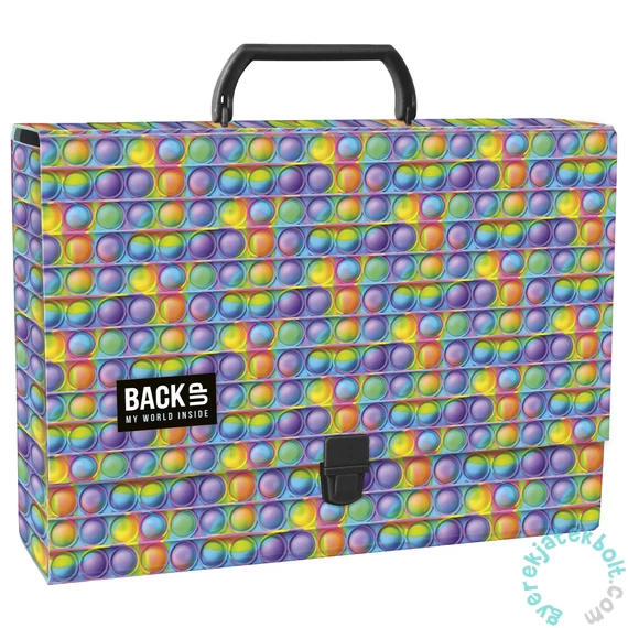 Derform BackUp nagy fogantyús irattartó A4/90 mm - Pop it (TRGB5A17)