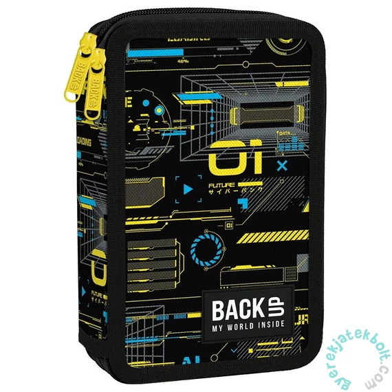 BackUp felszerelt emeletes tolltartó - Ciber attack (PB7DW50)