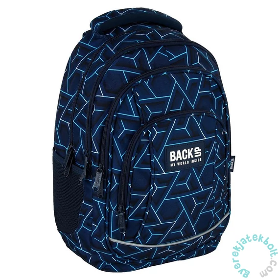 BackUp iskolatáska, hátizsák - 3 rekeszes - Blue (PLB7A59)