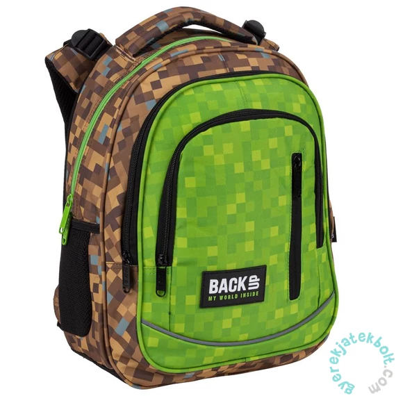 BackUp iskolatáska, hátizsák - 3 rekeszes - Game - GROW WITH ME (PLB4R68)